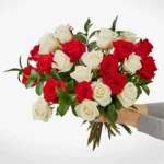 Santa Baby Rose Bouquet 24 roses
