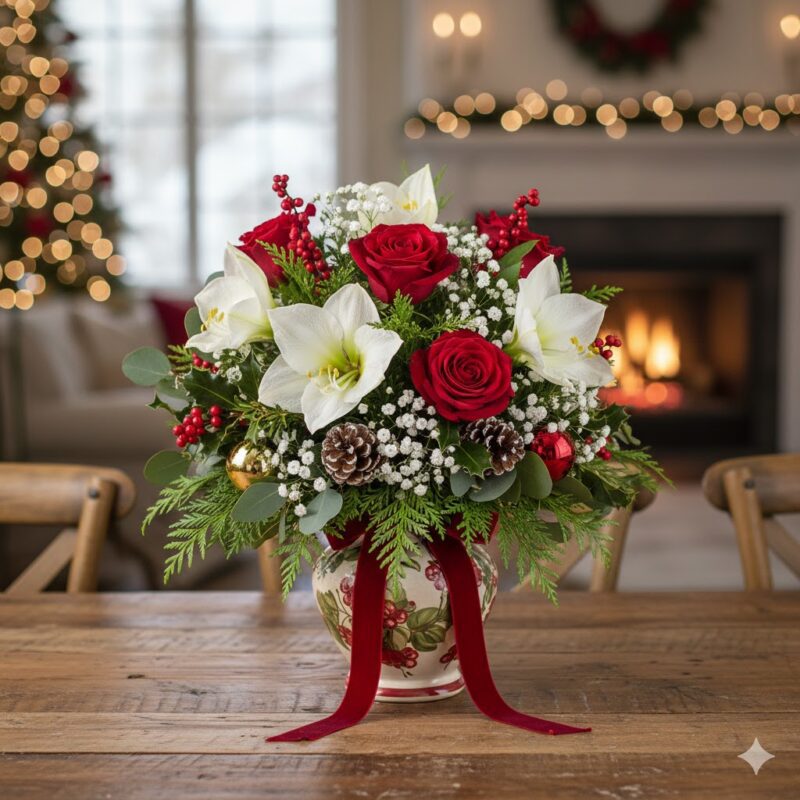 Share the Joy with the Merry Moment Bouquet A Florist Original