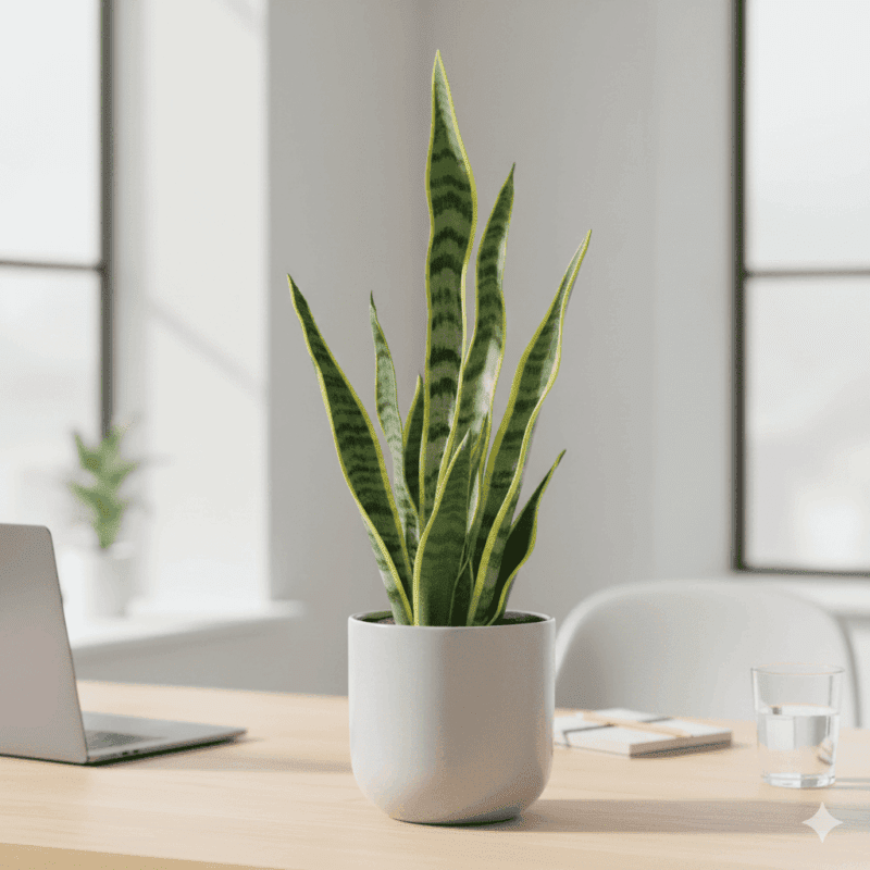 Snake Plant (Sansevieria trifasciata)