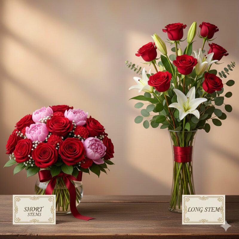 Stem Length Short Stems vs. Long Stems
