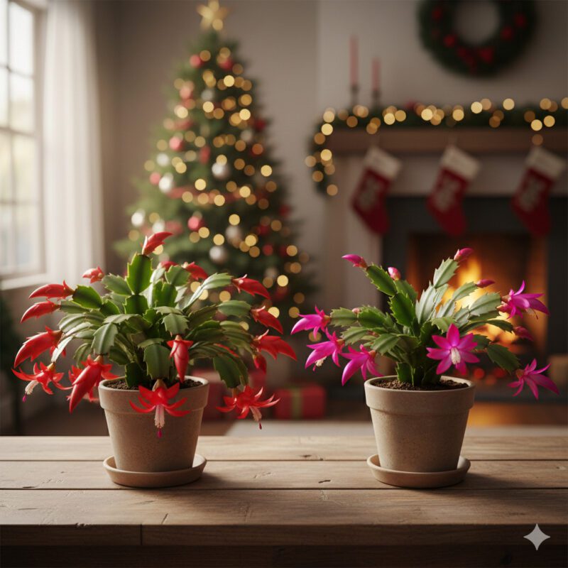 Taxonomy Christmas vs. Thanksgiving Cactus