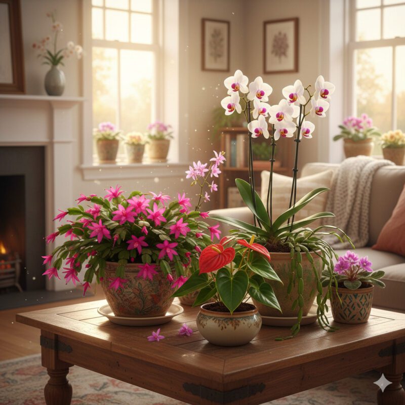 The Magic of Indoor Blooming Plants for All Year Color
