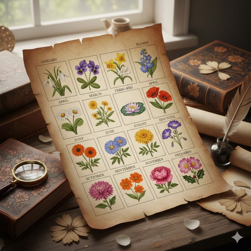 The Month-by-Month Guide to Birth Flowers
