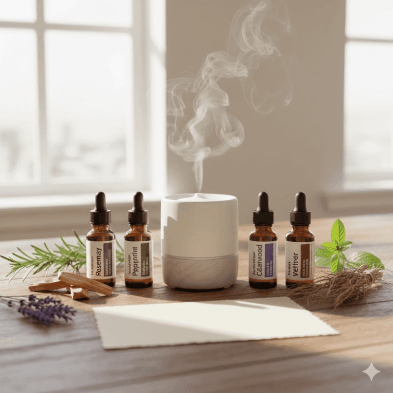 Top 5 Essential Oils for Focus and Grounding