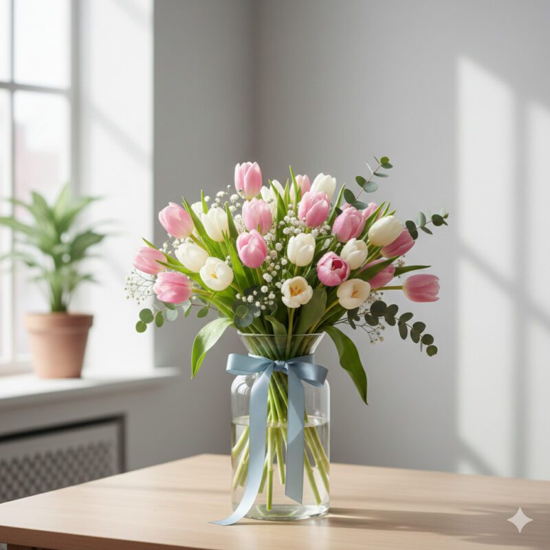 Tulips Fresh, Playful, and Elegantly Chic