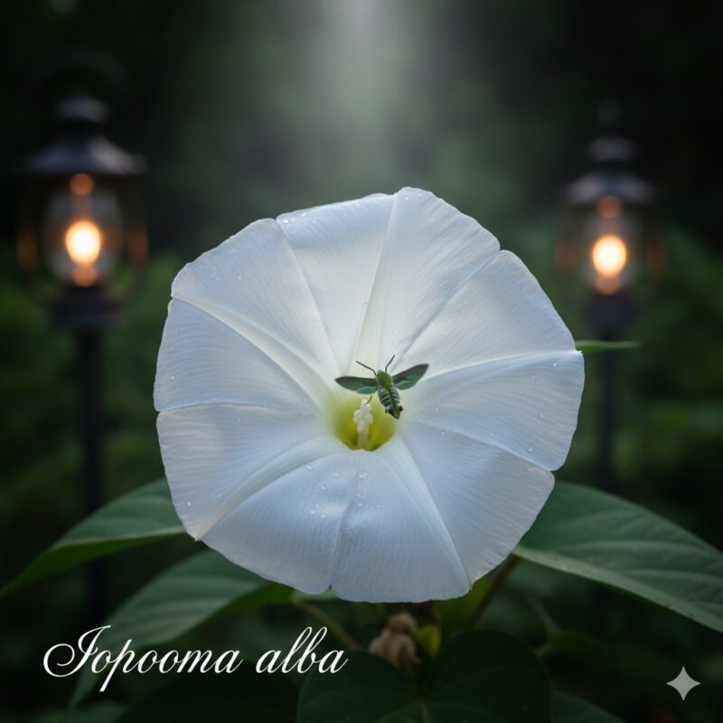 Unveiling the True Moonflower Ipomoea alba