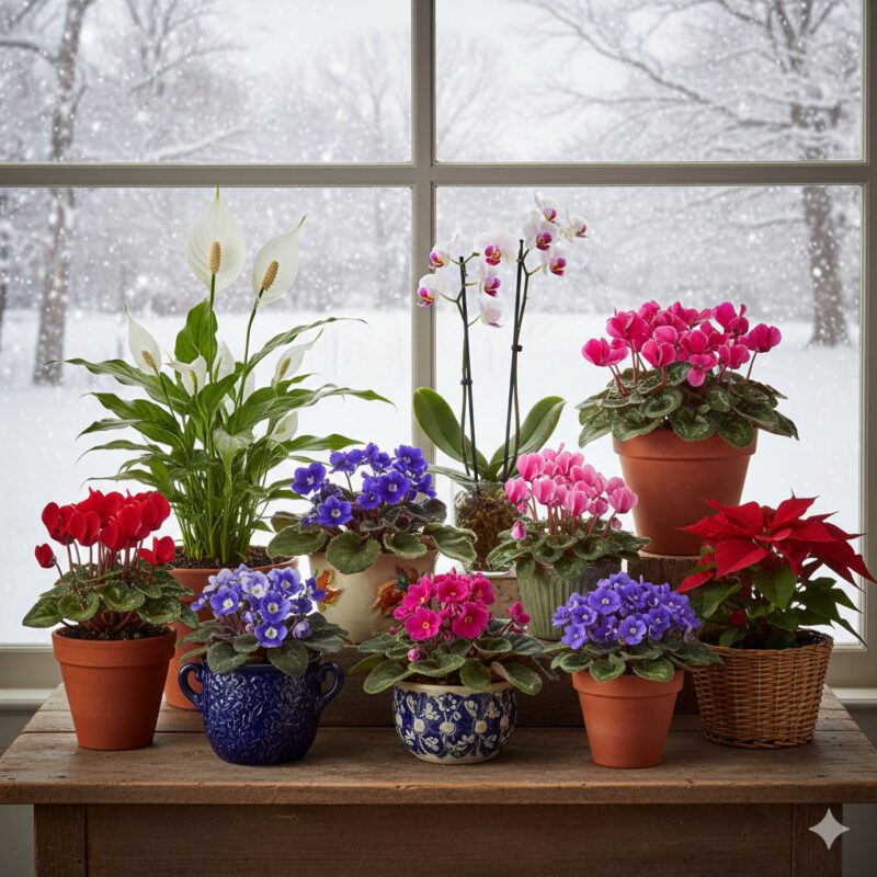 Winter Flowering Houseplants