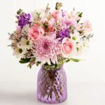 Amazing Mom flower bouquet with pink roses and lilies in Nashville TN